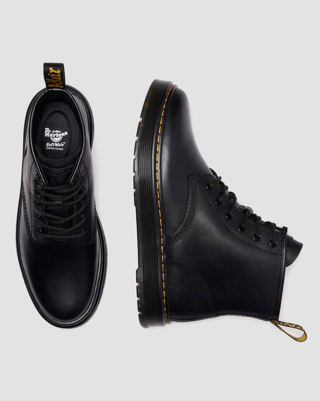 Brookline Chukka Leather Casual Boots - Black — Lusso - image 10