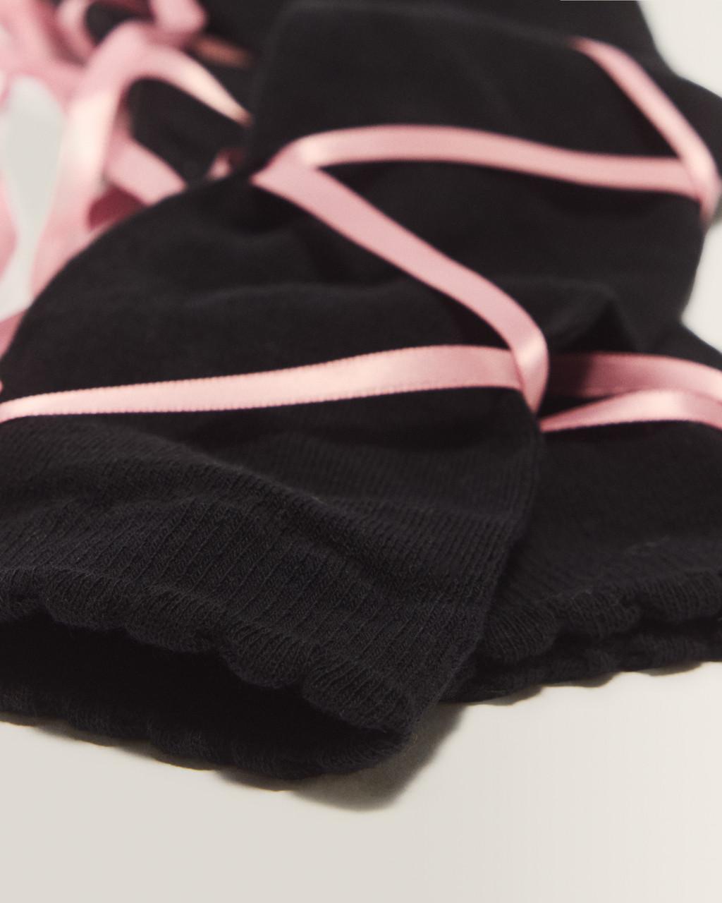Long Lace Up Socks - Organic Cotton Blend - image 4