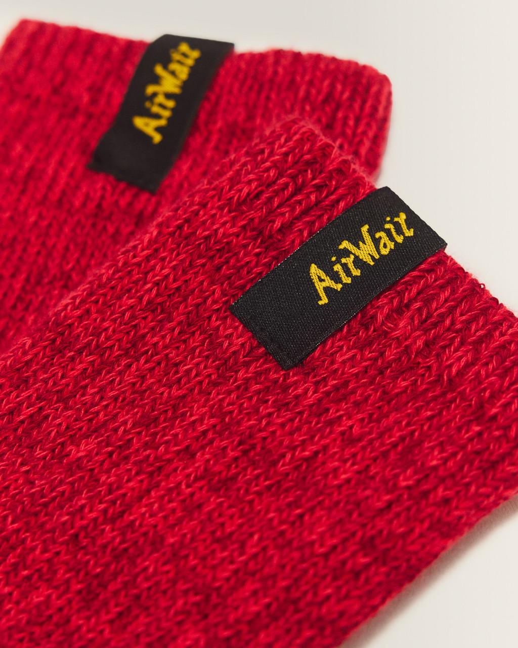 WARMWAIR ORGANIC COTTON BLEND SOCKS - VIBRANT RED — Organic Cotton Blend - image 3