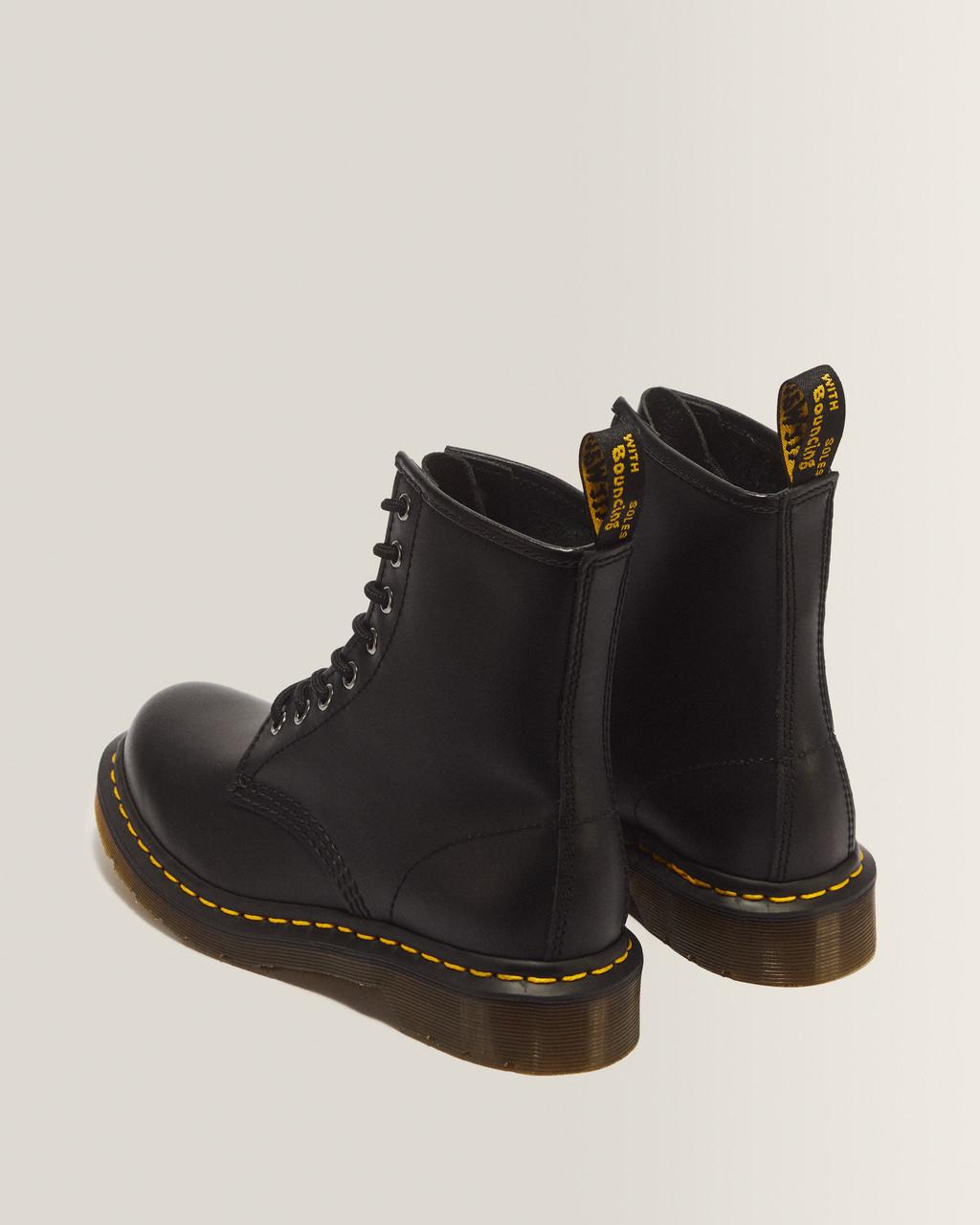 1460 Women's Nappa Leather Lace Up Boots - Black — Nappa Leather - image 6