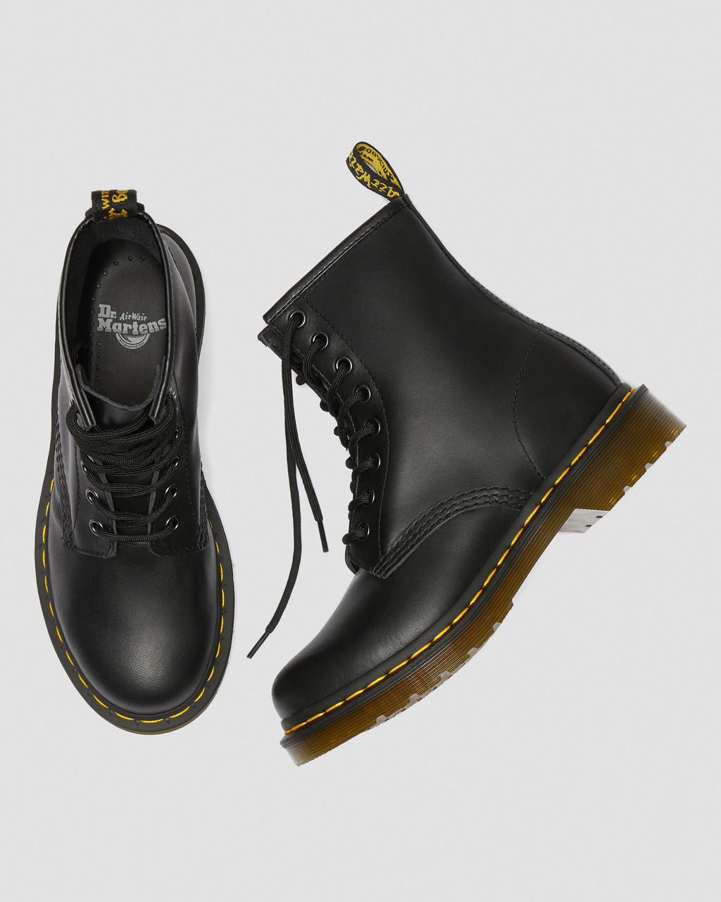 1460 Women's Nappa Leather Lace Up Boots - Black — Nappa Leather - image 10