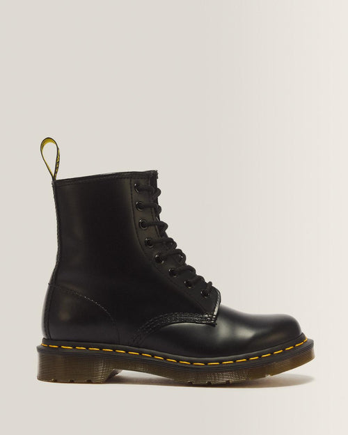 1460 Women's Smooth Leather Lace Up Boots - Black — Smooth Leather