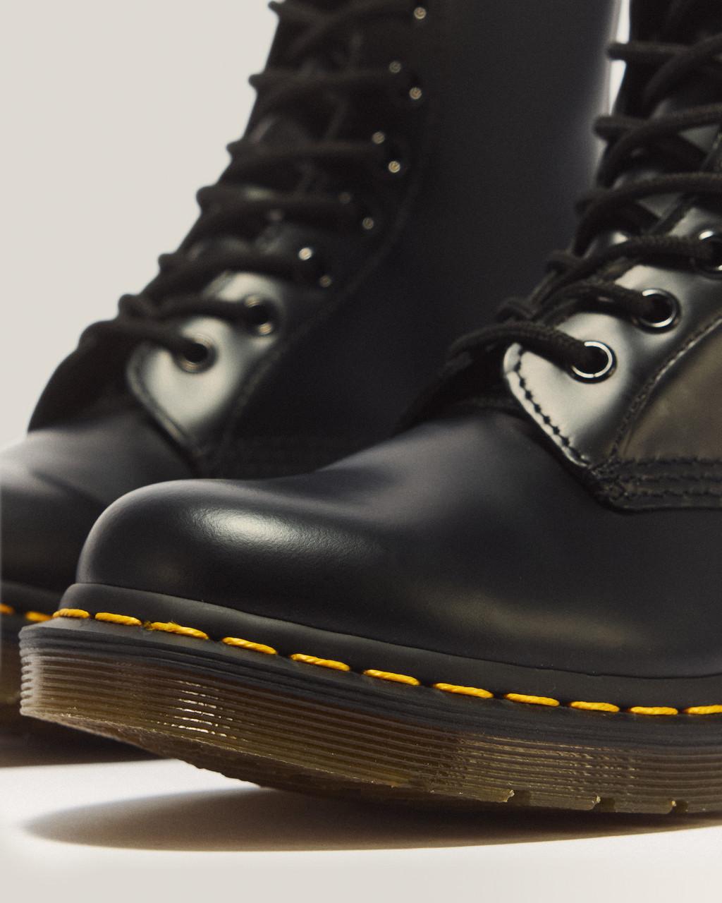 1460 Women's Smooth Leather Lace Up Boots - Black — Smooth Leather - image 8