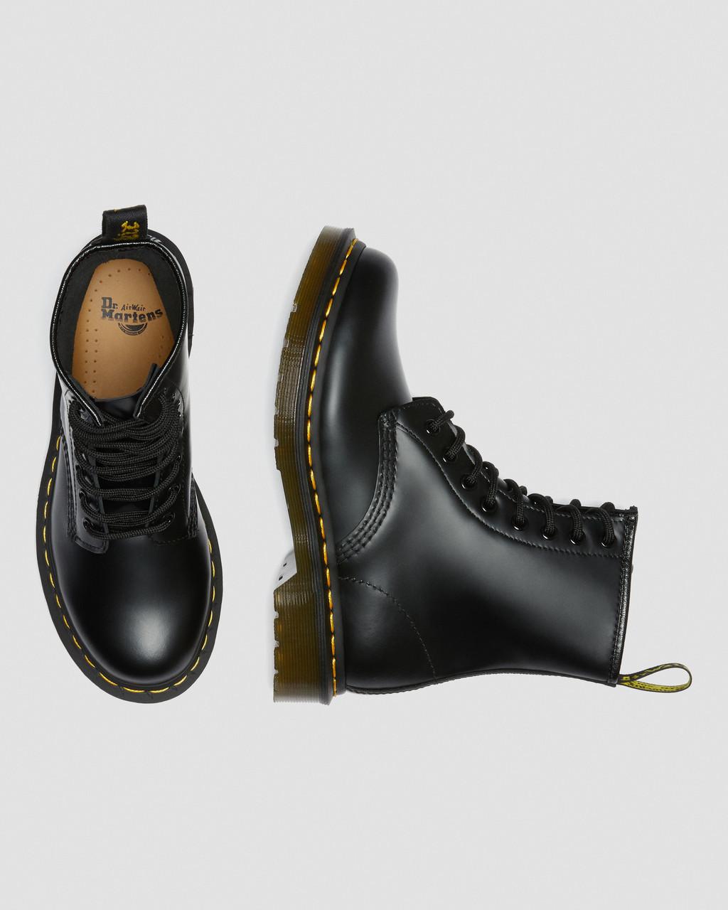 1460 Women's Smooth Leather Lace Up Boots - Black — Smooth Leather - image 9