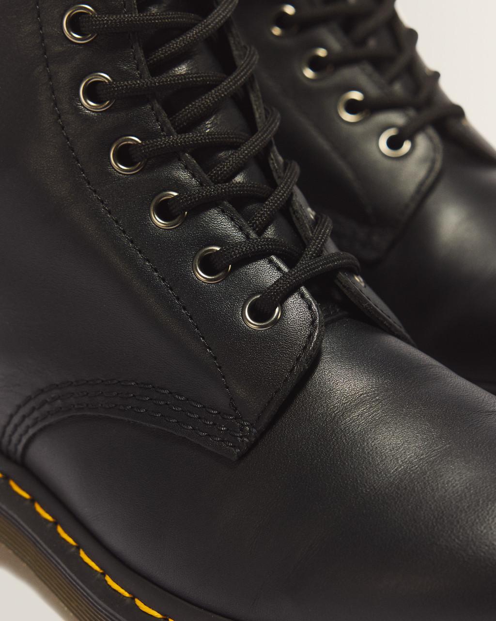 1460 Nappa Leather Lace Up Boots - Black — Nappa Leather - image 3