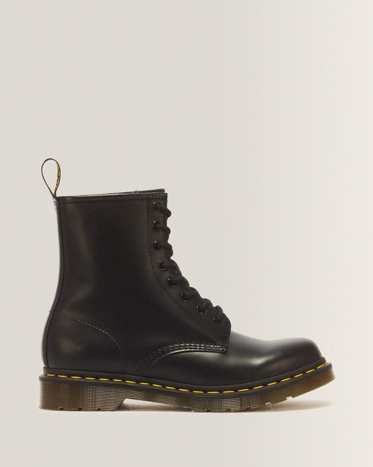 1460 Smooth Leather Lace Up Boots - Black — Smooth Leather