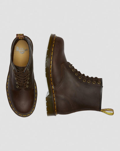 1460 Crazy Horse Leather Lace Up Boots - Brown — Crazy Horse - image 11