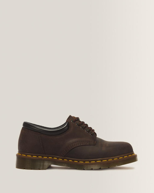8053 Crazy Horse Leather Casual Shoes - Dark Brown — Crazy Horse