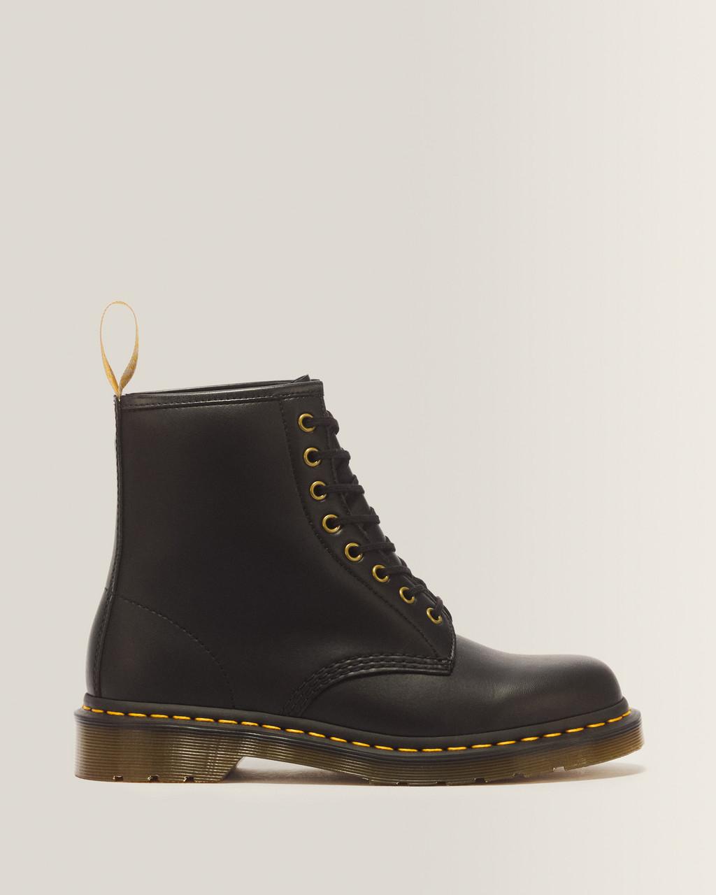 Vegan 1460 Felix Lace Up Boots - Black — Felix Rub Off