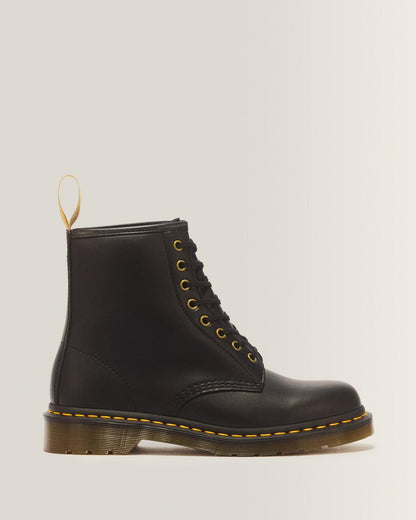 Vegan 1460 Felix Lace Up Boots - Black — Felix Rub Off