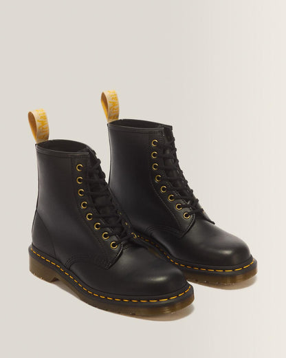 Vegan 1460 Felix Lace Up Boots - Black — Felix Rub Off - image 5