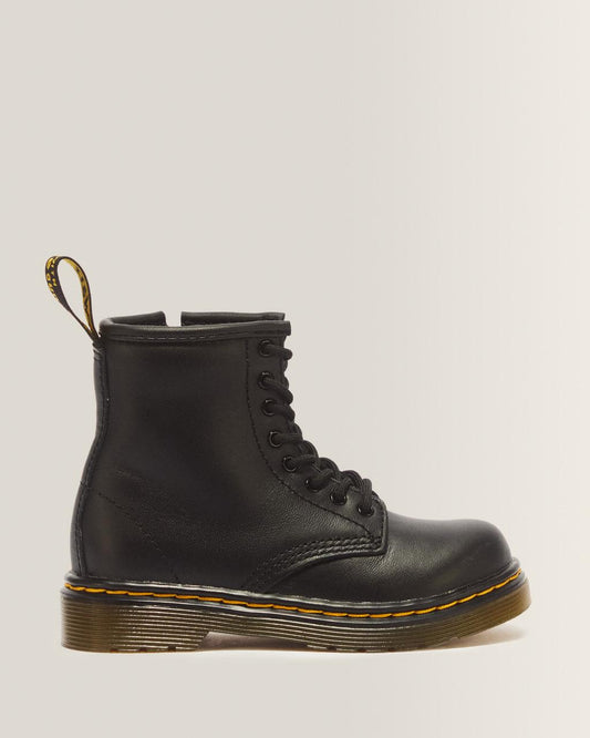 Toddler 1460 Softy T Leather Lace Up Boots - Black — Softy T