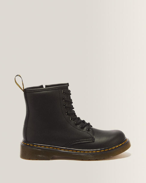 Junior 1460 Softy T Leather Lace Up Boots - Black — Softy T
