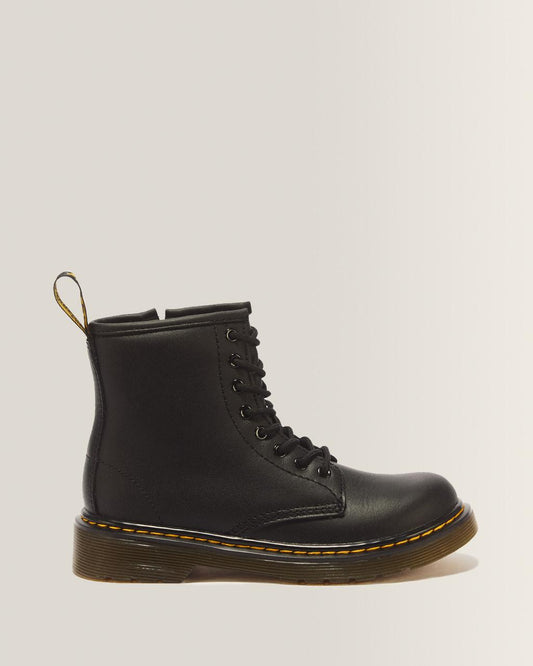 Junior 1460 Softy T Leather Lace Up Boots - Black — Softy T
