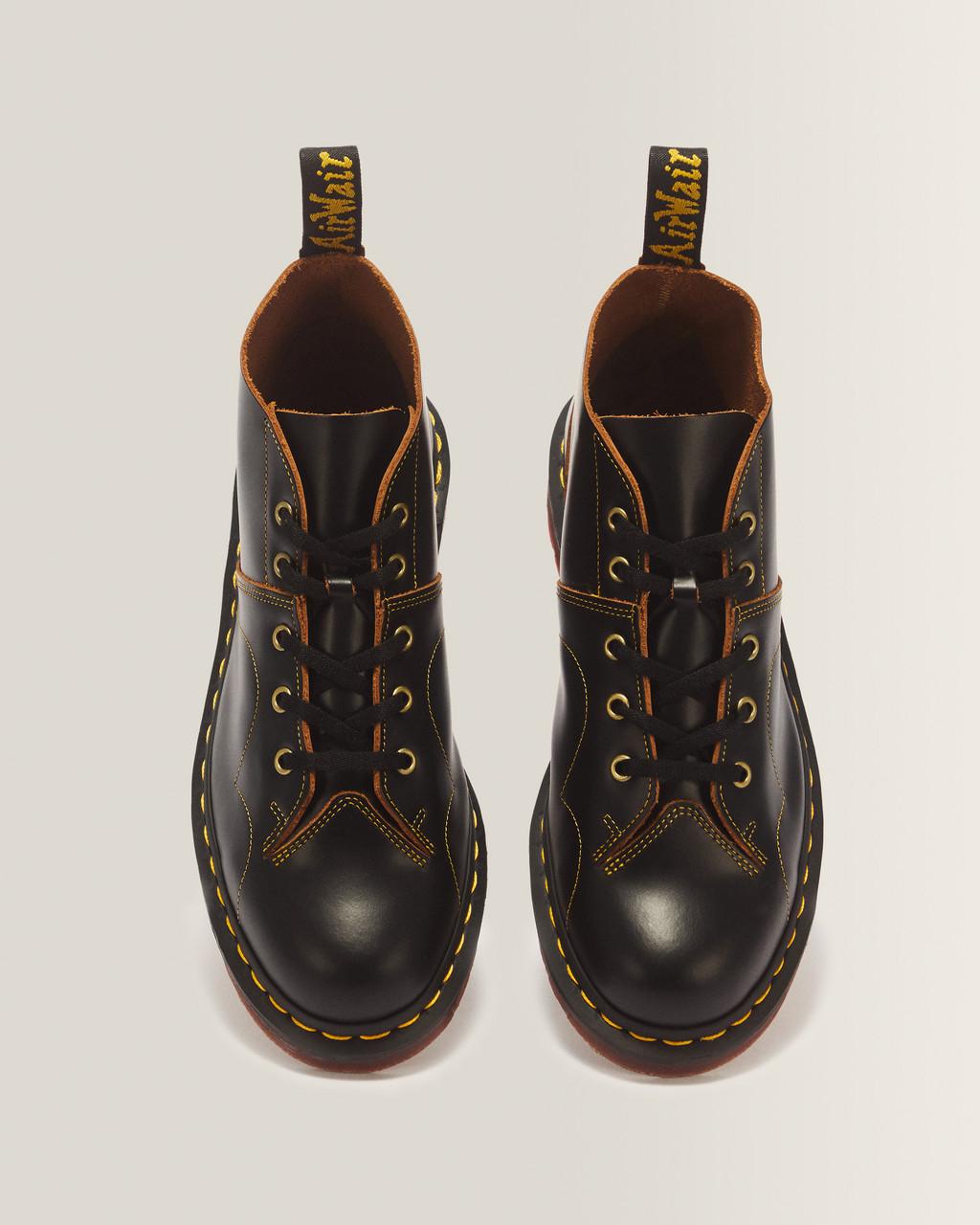 Church Vintage Monkey Boots - Black — Vintage Smooth - image 4