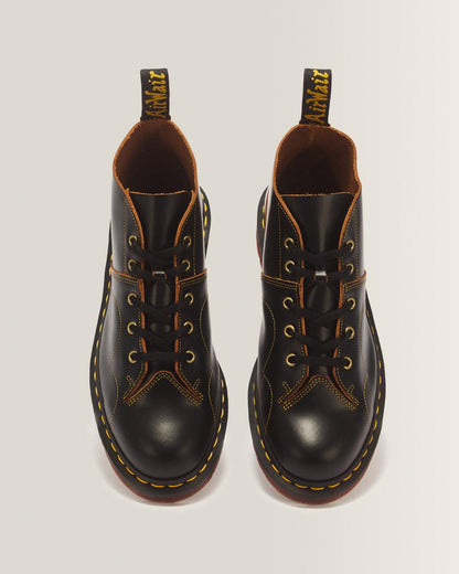 Church Vintage Monkey Boots - Black — Vintage Smooth - image 4