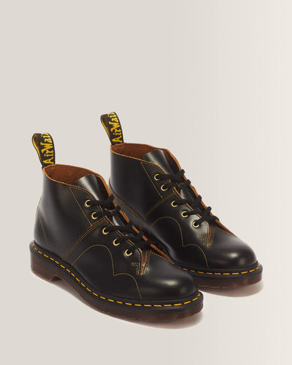 Church Vintage Monkey Boots - Black — Vintage Smooth - image 5