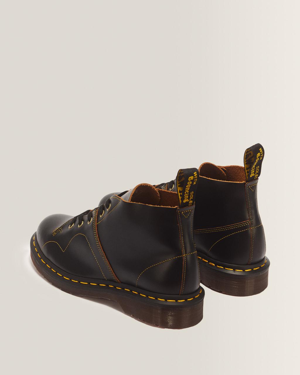 Church Vintage Monkey Boots - Black — Vintage Smooth - image 6
