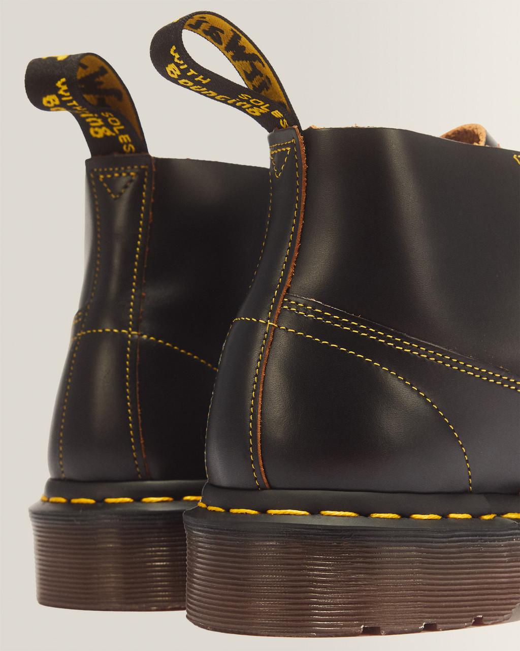 Church Vintage Monkey Boots - Black — Vintage Smooth - image 8