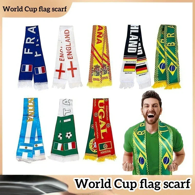 World Cup flag scarf
