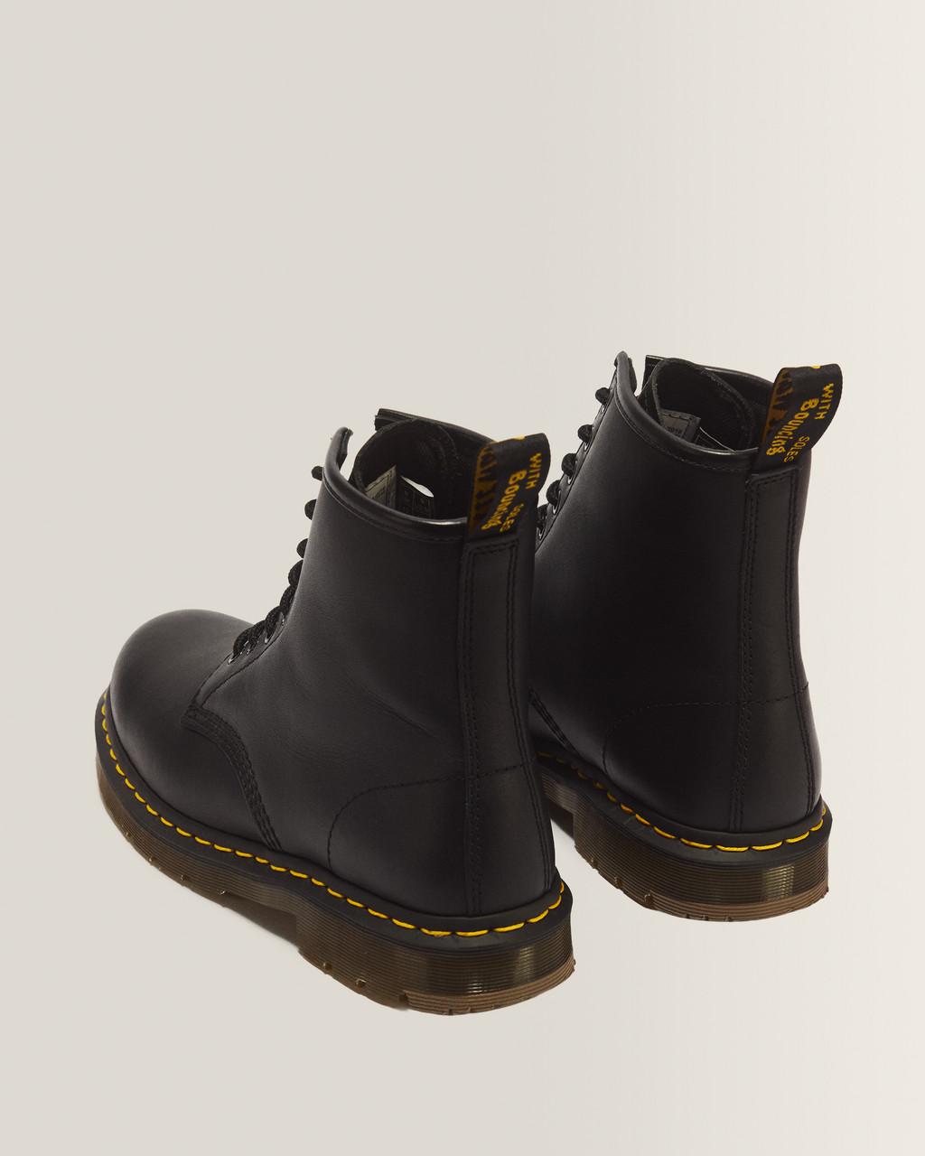 1460 Slip Resistant Leather Lace Up Boots - Black — Industrial Full Grain - image 6
