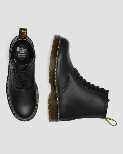 1460 Slip Resistant Leather Lace Up Boots - Black — Industrial Full Grain - image 9