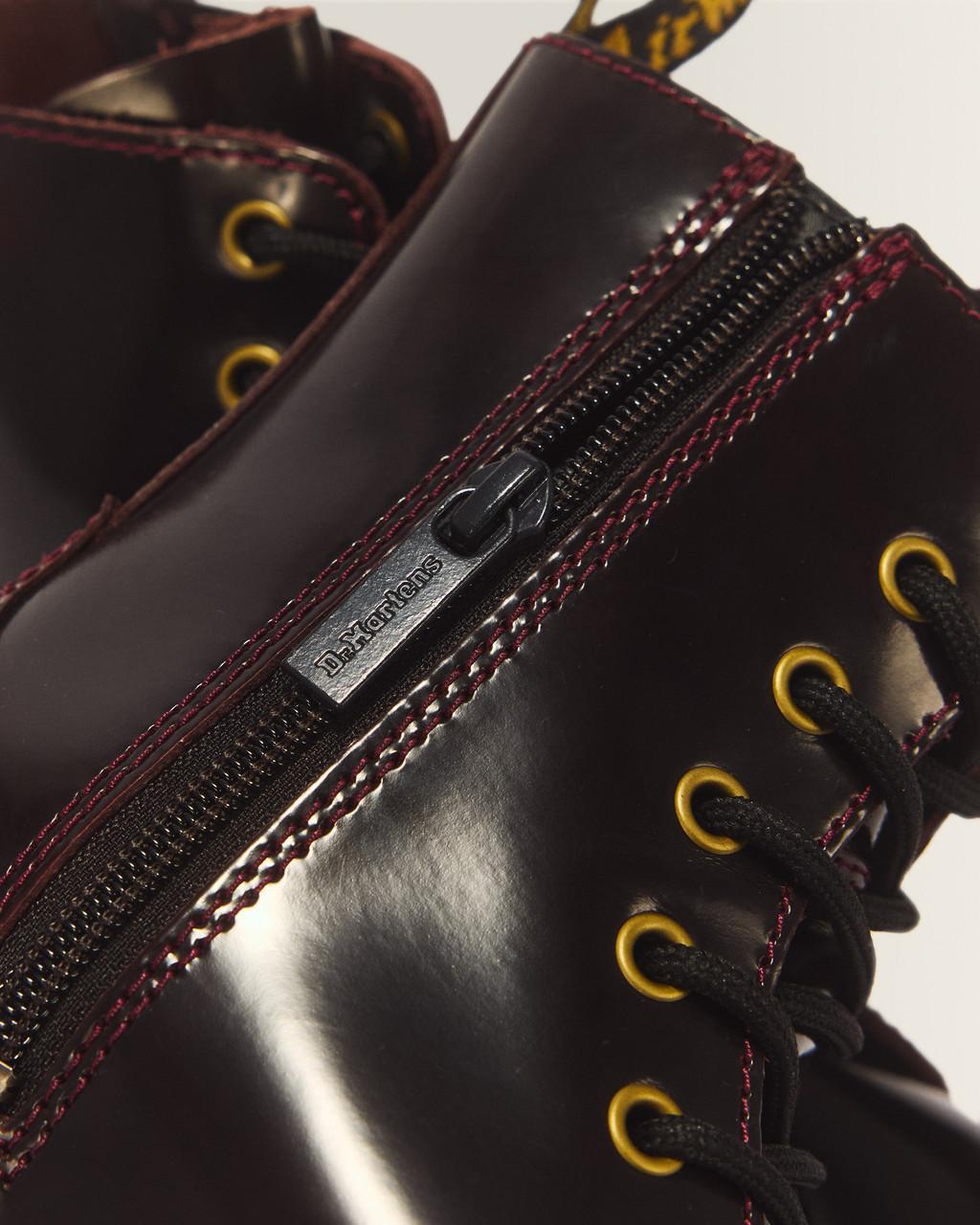 Jadon Arcadia Leather Platform Boots - Cherry Red Arcadia — Arcadia - image 3