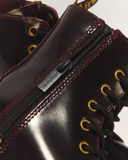 Jadon Arcadia Leather Platform Boots - Cherry Red Arcadia — Arcadia - image 3