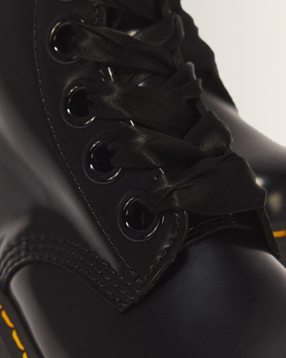 Molly Women's Leather Platform Boots - BLACK BUTTERO — Buttero - image 3