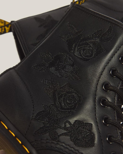 1460 Vonda Mono Women's Floral Boots - Black — Softy T - image 8
