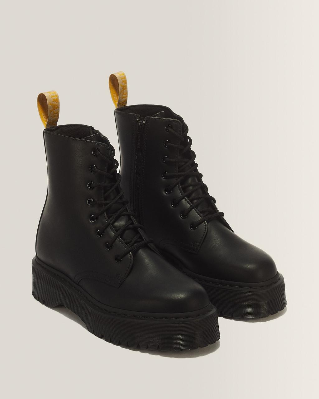 Vegan Jadon II Boot Mono Platforms - Black — Felix Rub Off - image 5