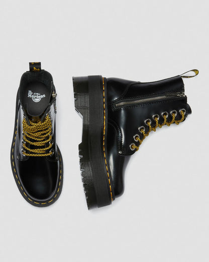 Jadon Max Boot Women's Platforms - BLACK BUTTERO — Buttero - image 11