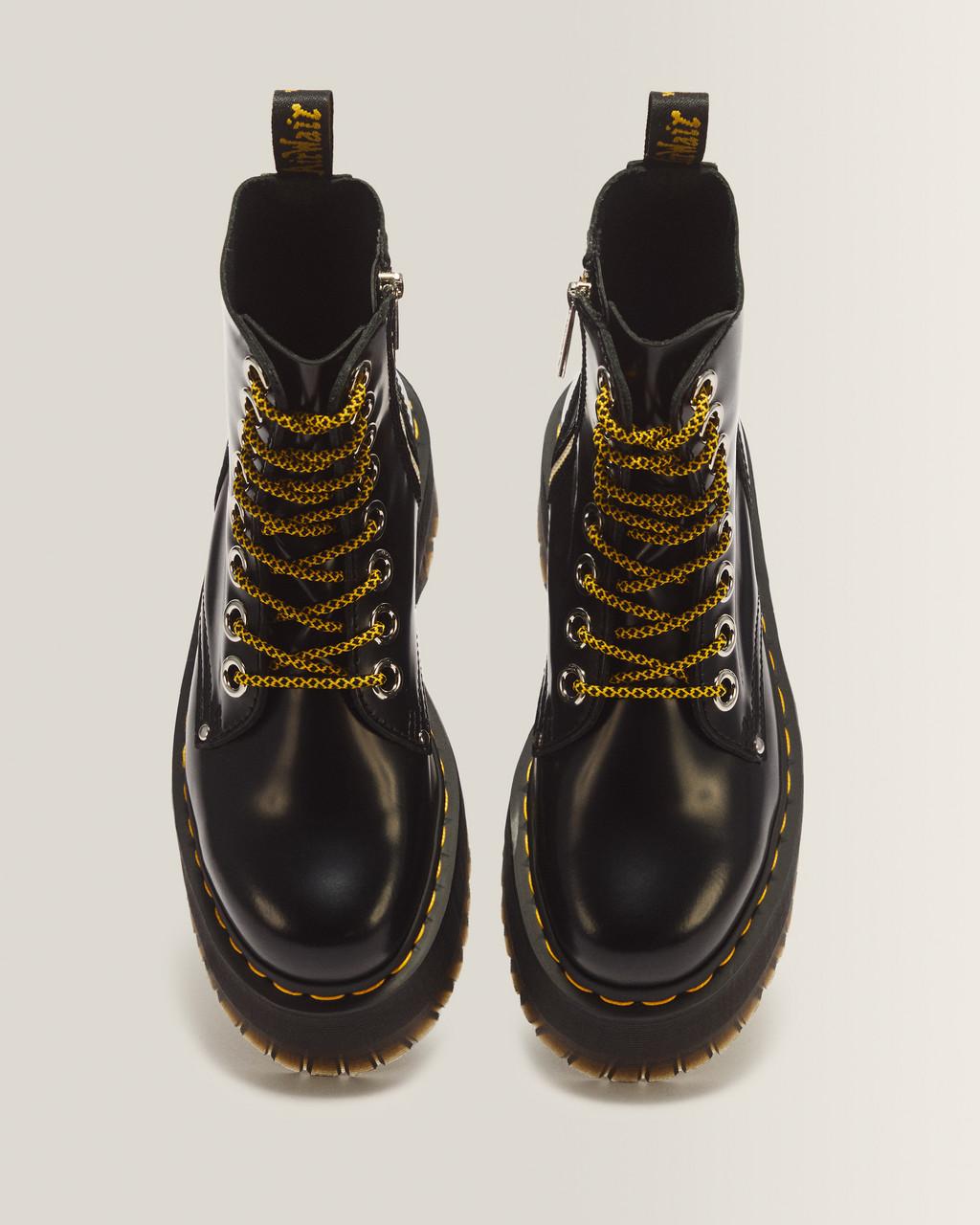 Jadon Max Boot Women's Platforms - BLACK BUTTERO — Buttero - image 4