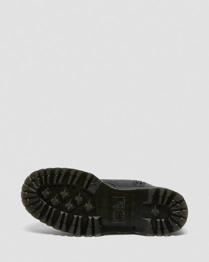 Jadon Boot Leather Faux Fur Lined Platforms - Black — Pisa - image 9