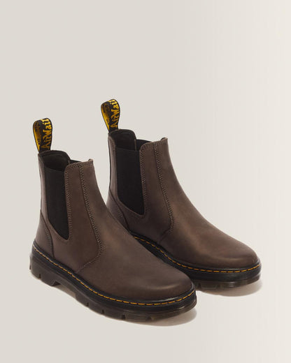 Embury Crazy Horse Leather Casual Boots - Brown — Crazy Horse - image 5