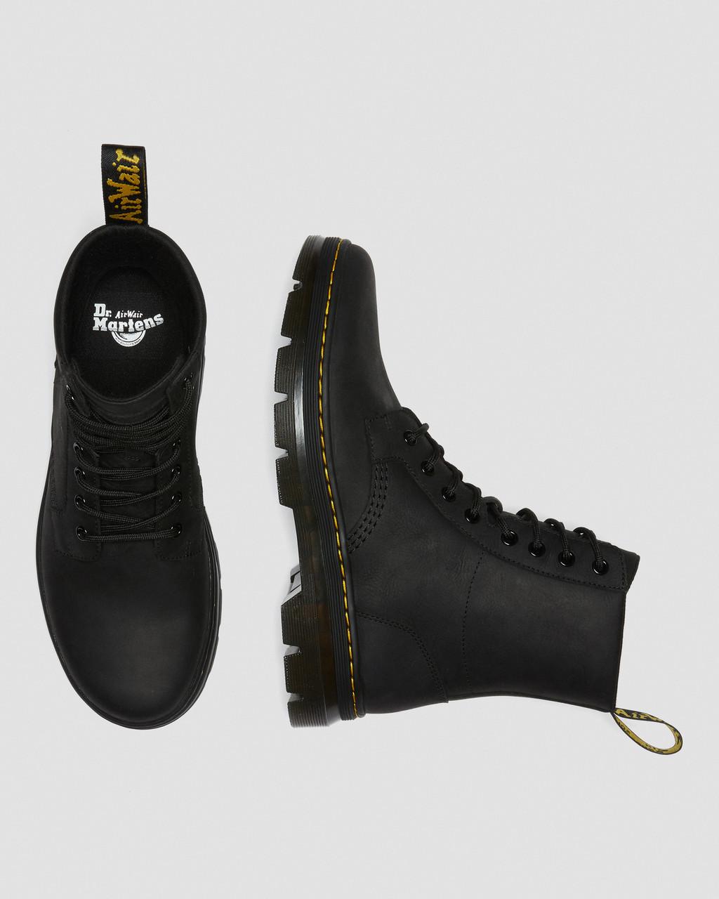Combs Leather Casual Boots - Black — Wyoming - image 11