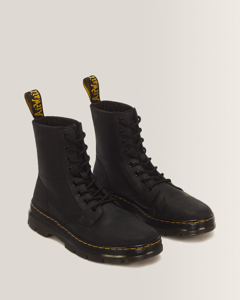 Combs Leather Casual Boots - Black — Wyoming - image 5