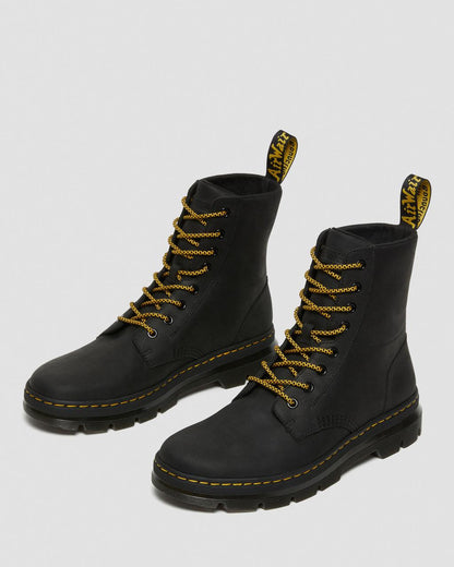 Combs Leather Casual Boots - Black — Wyoming - image 9