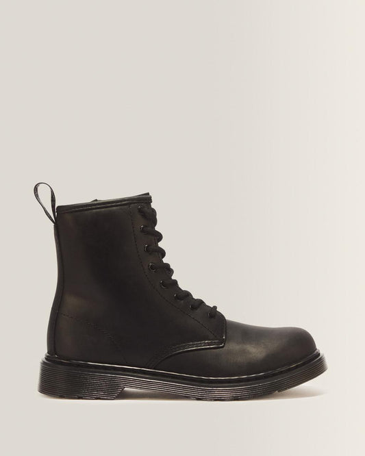Junior 1460 Faux Fur Lined Boots - Black — Republic Waterproof