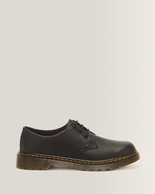 Youth 1461 Softy T Leather Shoes - Black — Softy T