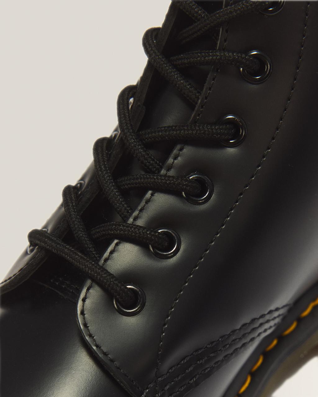 101 Yellow Stitch Smooth Leather Ankle Boots - Black — Smooth Leather - image 8