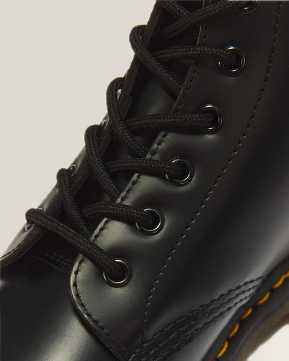 101 Yellow Stitch Smooth Leather Ankle Boots - Black — Smooth Leather - image 8
