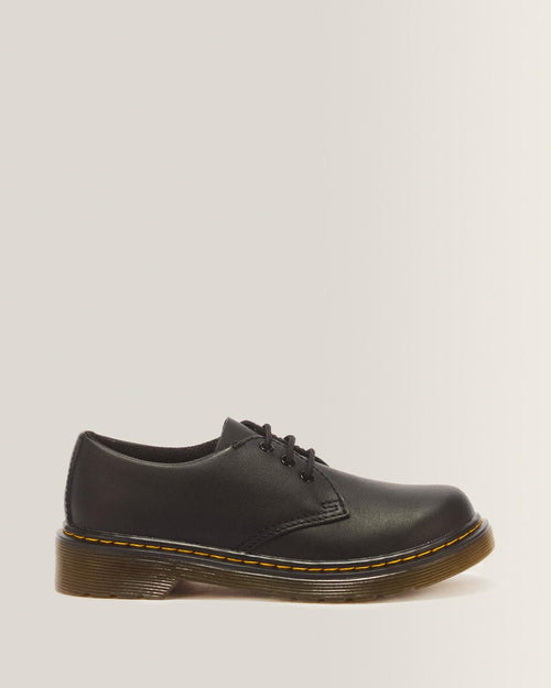 Junior 1461 Softy T Leather Shoes - Black — Softy T