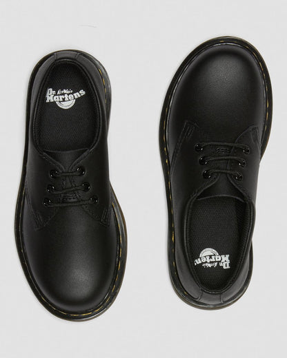 Junior 1461 Softy T Leather Shoes - Black — Softy T - image 11