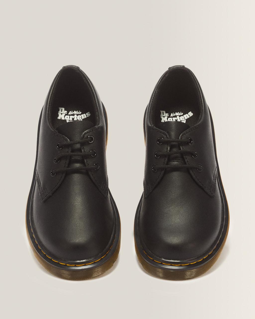 Junior 1461 Softy T Leather Shoes - Black — Softy T - image 4