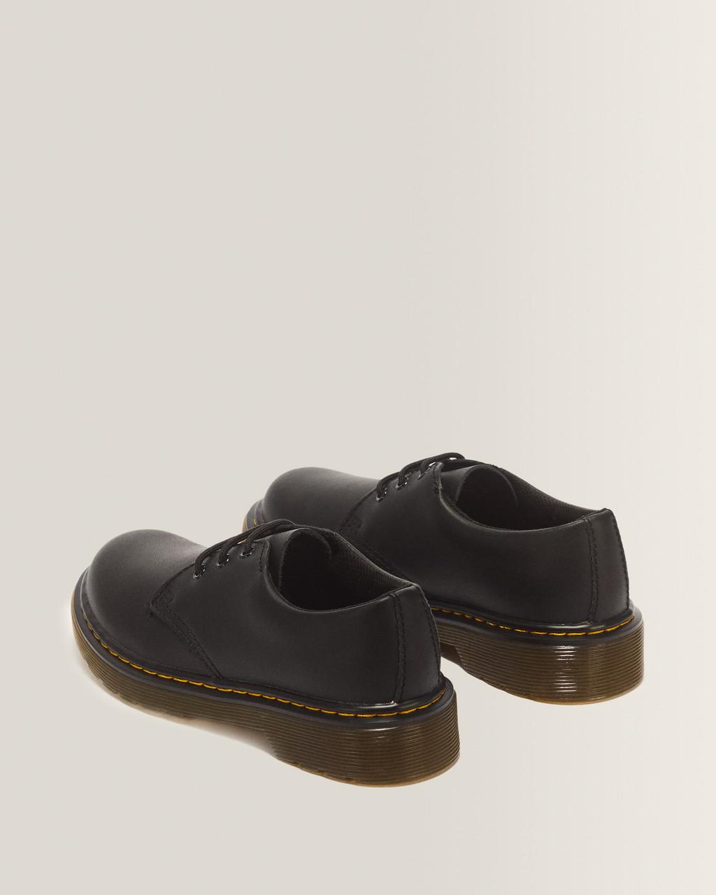 Junior 1461 Softy T Leather Shoes - Black — Softy T - image 6