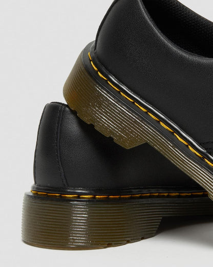Junior 1461 Softy T Leather Shoes - Black — Softy T - image 9