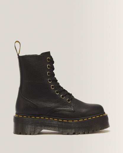 Jadon III Boot Pisa Leather Platforms - Black — Pisa
