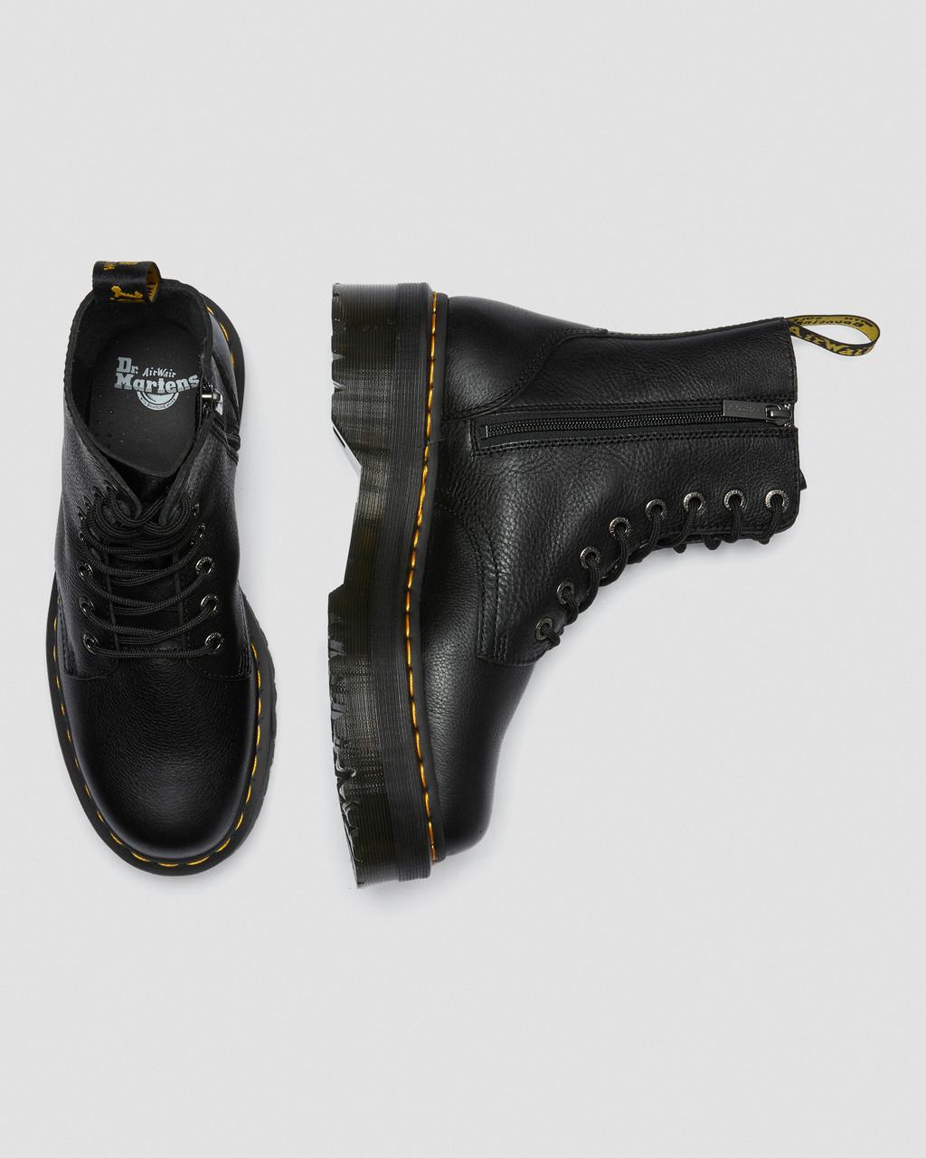 Jadon III Boot Pisa Leather Platforms - Black — Pisa - image 11