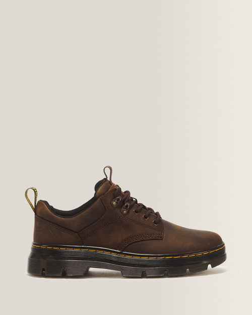 Reeder Crazy Horse Leather Utility Shoes - Dark Brown — Crazy Horse